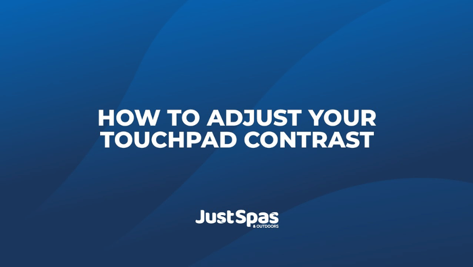 Adjusting Your Touchpad Contrast