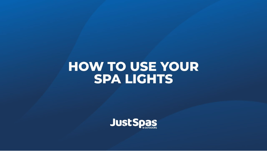 Using Your Spa Lights